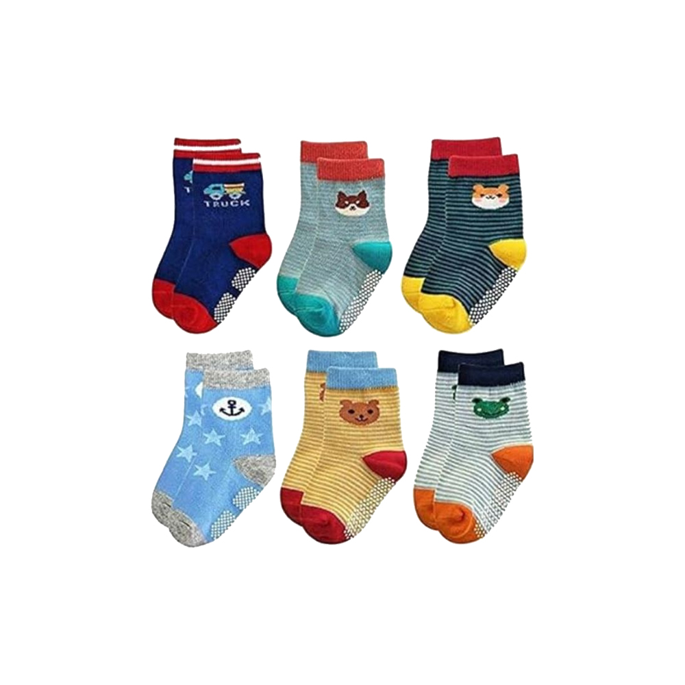 Trendy Dukaan Baby Boy’s & Baby Girl’s Cotton Blend Socks