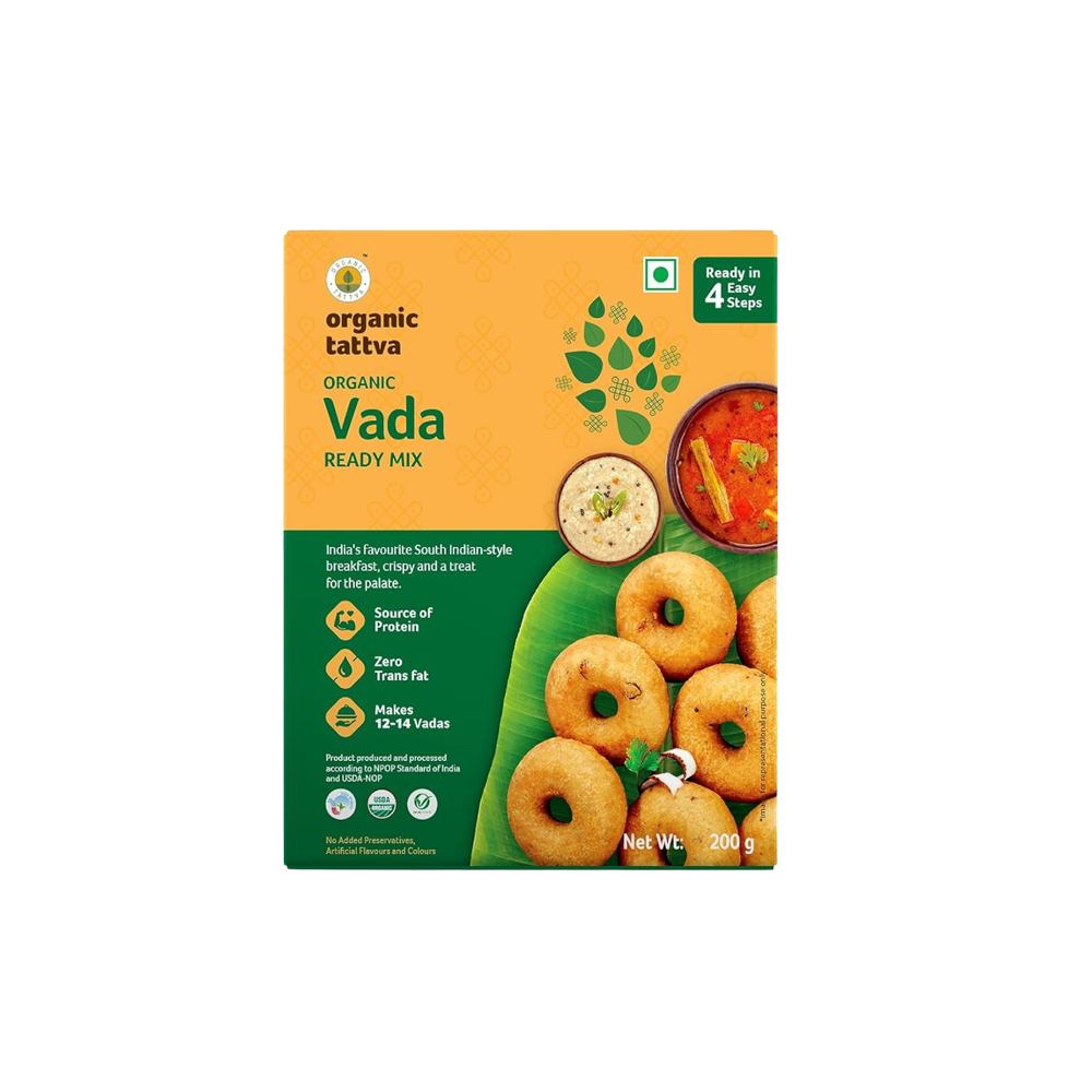 Organic Tattva | Instant Ready to Eat Vada Mix 200 Gm