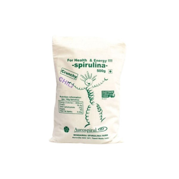 Aurospirul Organic Spirulina Chili Crunchy | 500 g