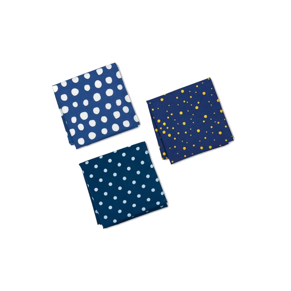 Men’s 100% Organic Cotton Handkerchiefs Printed Stylish Large Size (Pack Of 3)