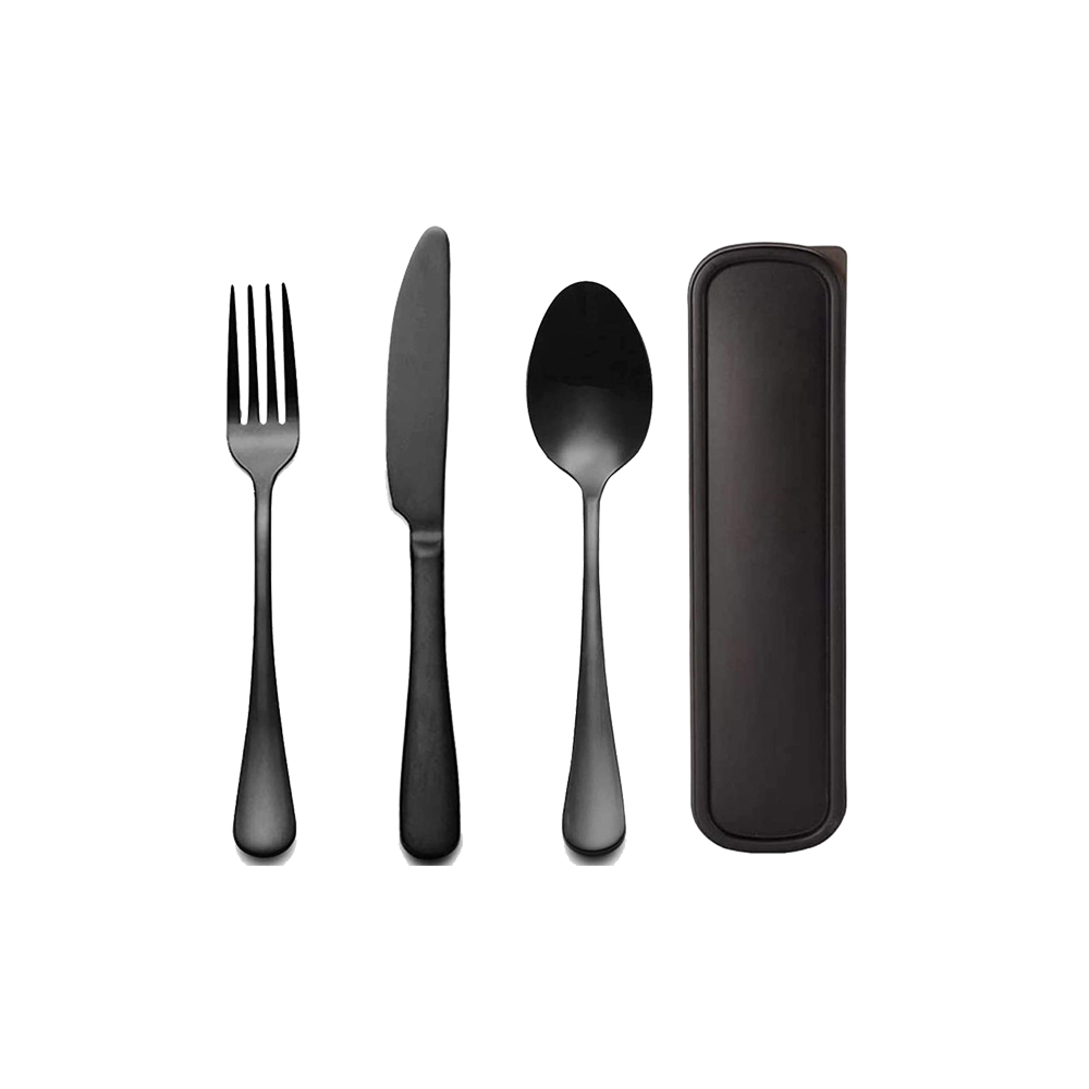 Linist Portable Utensils Set with Case | Pack of 1