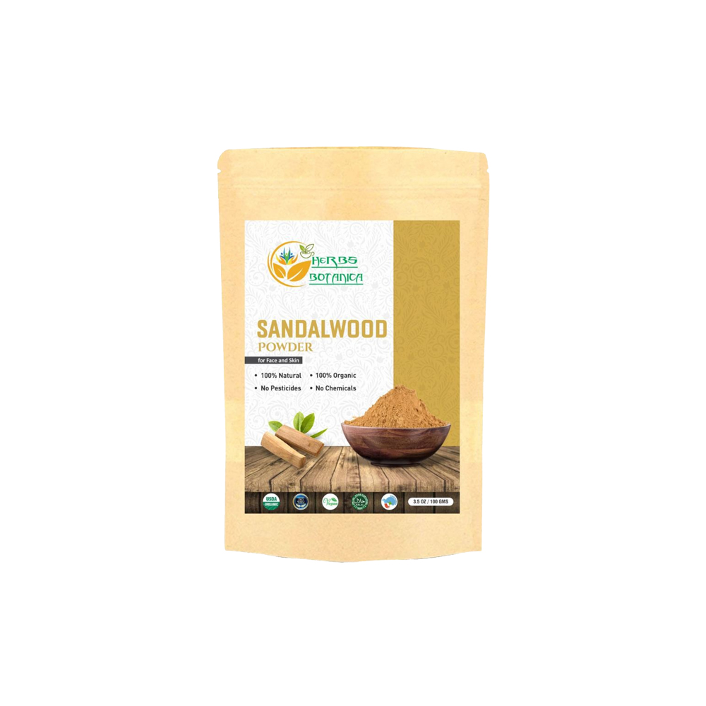 Herbs Botanica Chandan (Sandalwood) Powder Organic