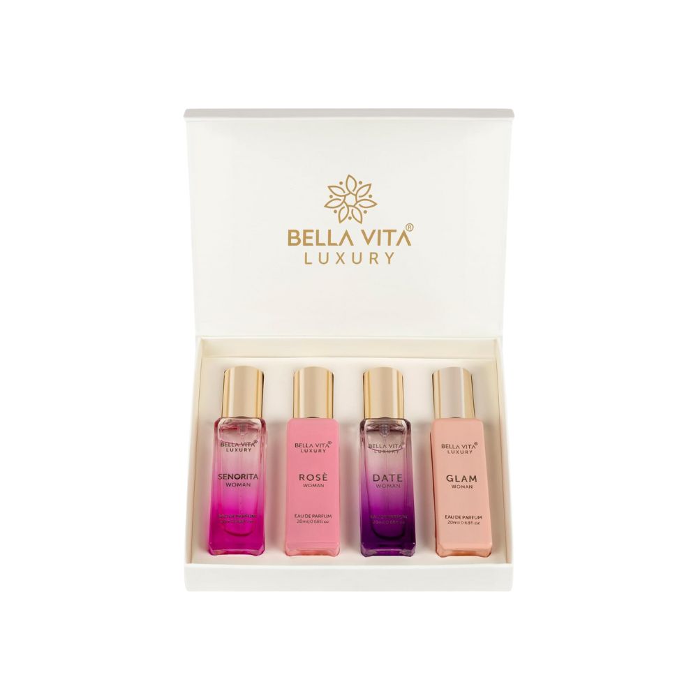 Bella Vita Luxury Woman Eau De Parfum Gift Set | 20ml Each