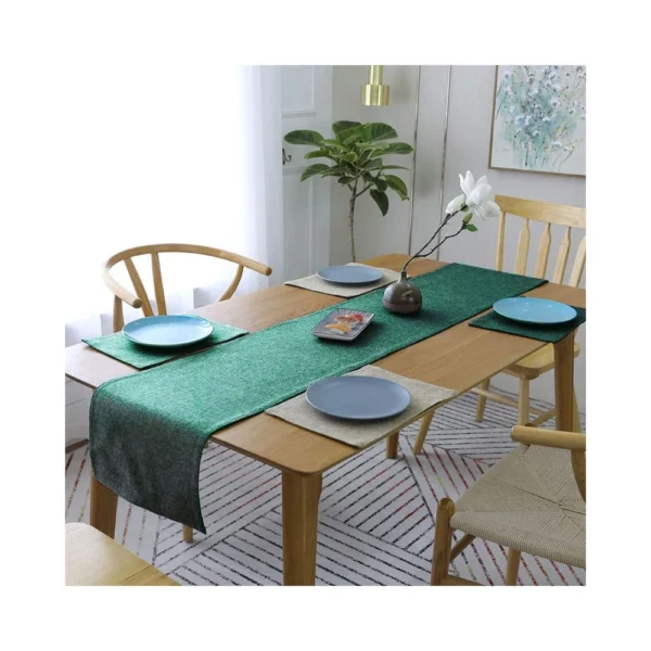 Casa-Nest Jute Table Runner Side View