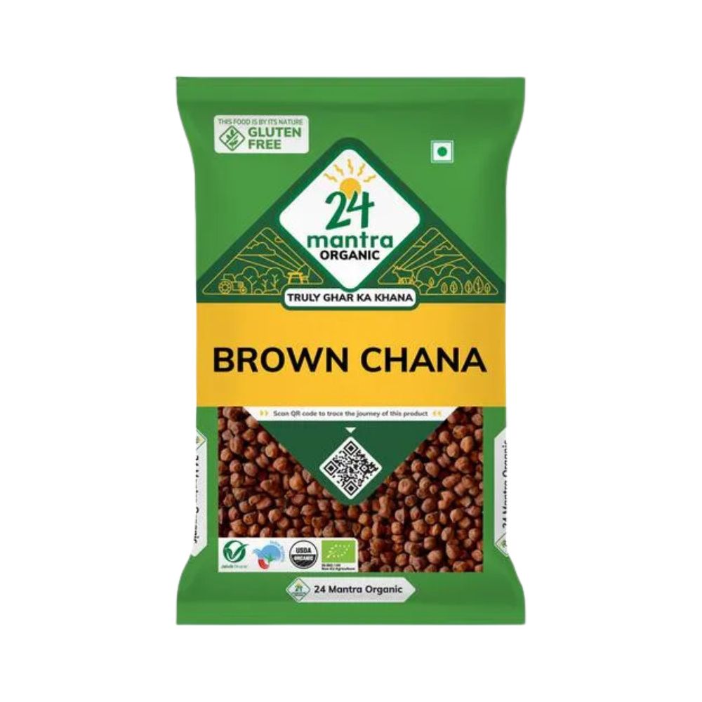 24 Mantra Organic Brown Chana | 500 g