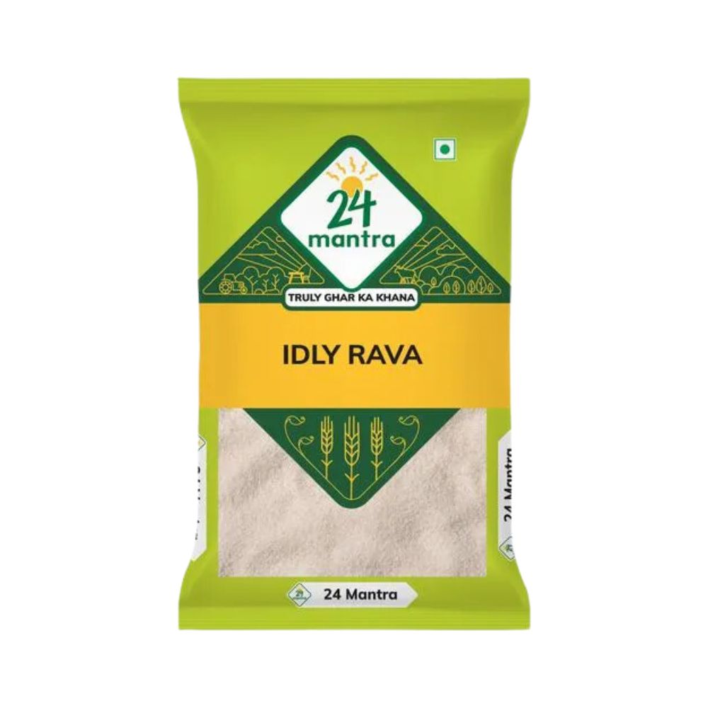 24 Mantra Organic Idly Rava | 500 GM