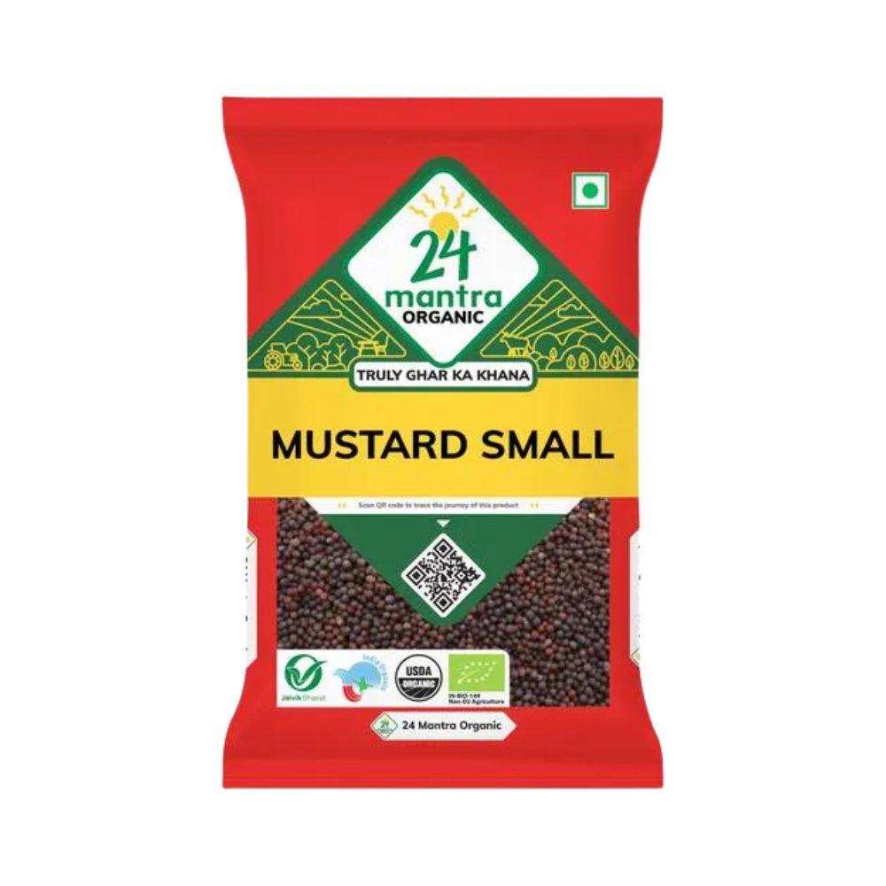 24 Mantra Organic Mustard | 100 GM