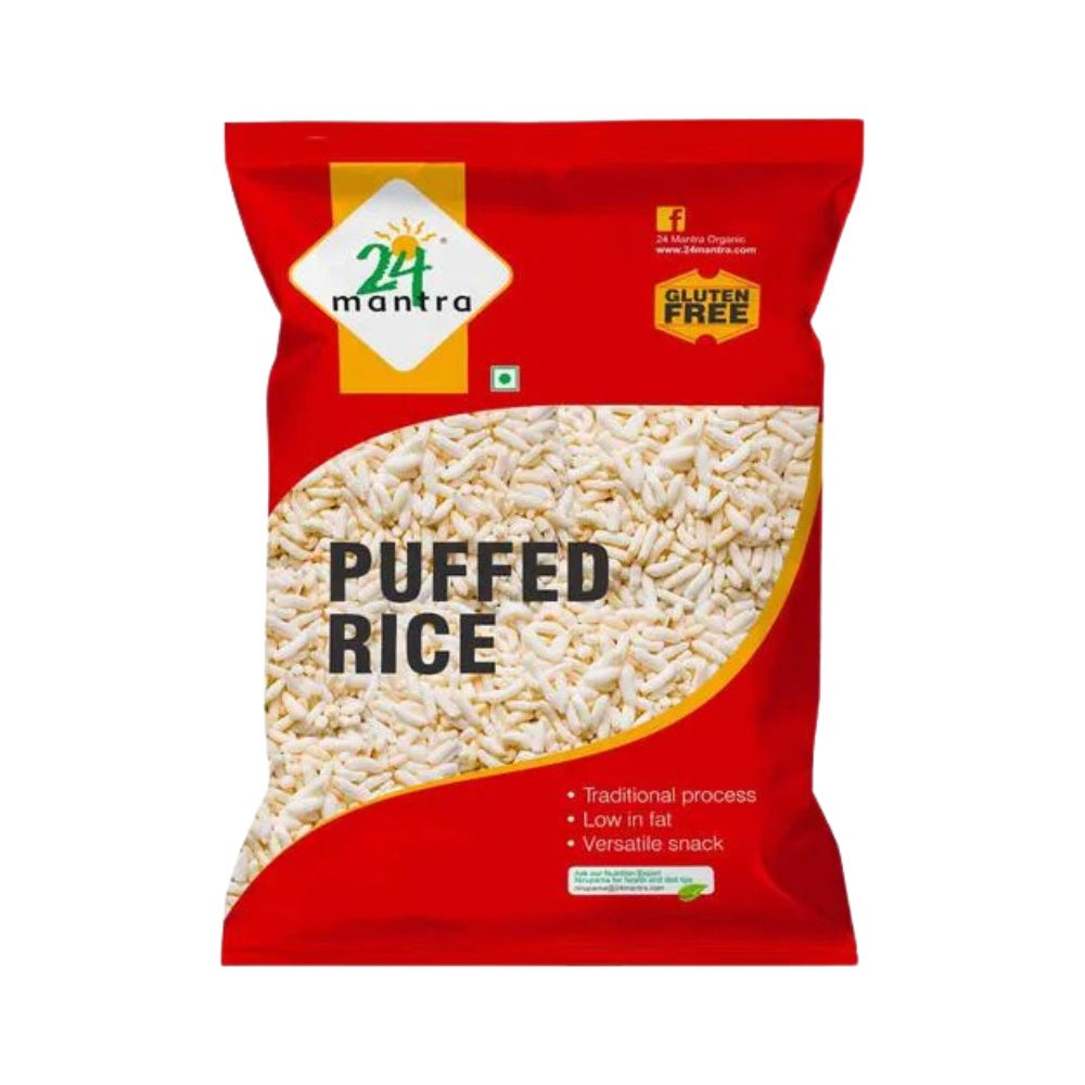 24 Mantra Organic – Puffed Rice | 200 g