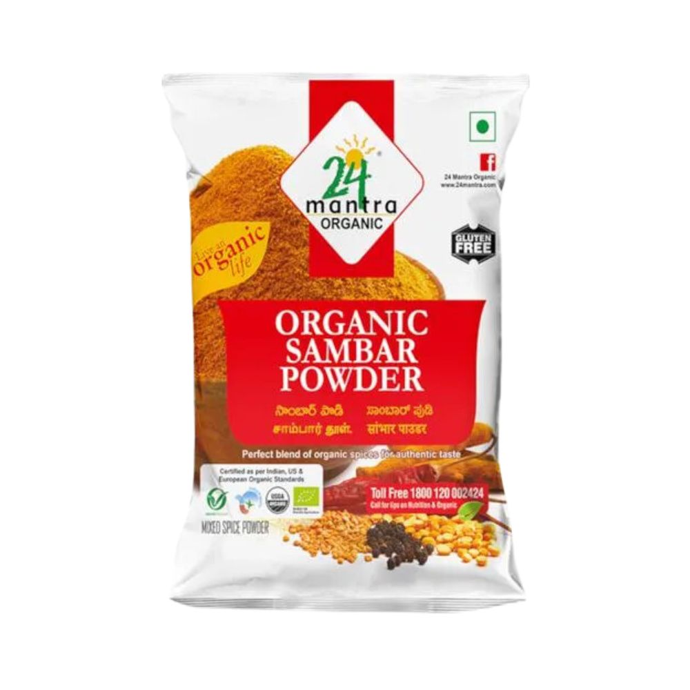 24 Mantra Organic Sambar Powder | 100 GM