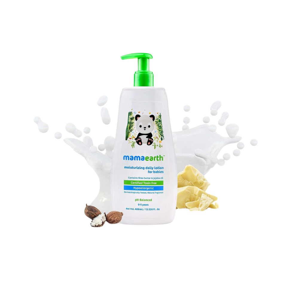 Mamaearth Daily Moisturizing Natural Baby Lotion | 400 ml