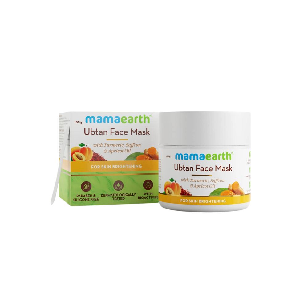 Mamaearth Ubtan Face Pack Mask | 100 Gm