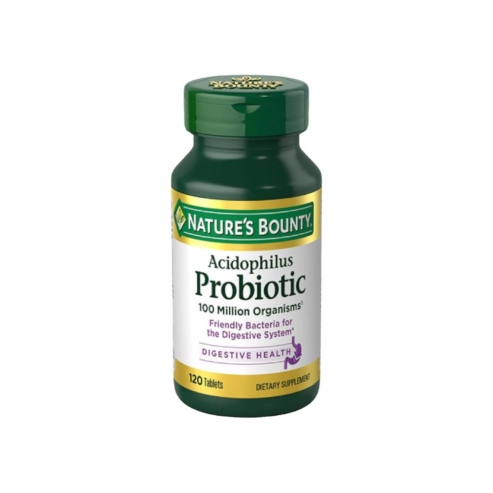 Nature’s Bounty Acidophilus Probiotic | 120 Tablets