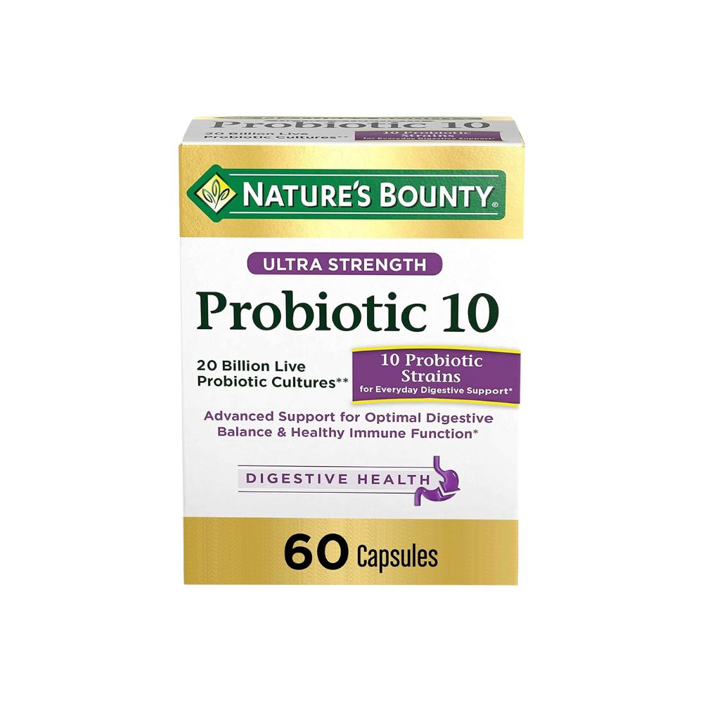 Nature’s Bounty Ultra Strength Natures Advanced Probiotic | 60 Capsule