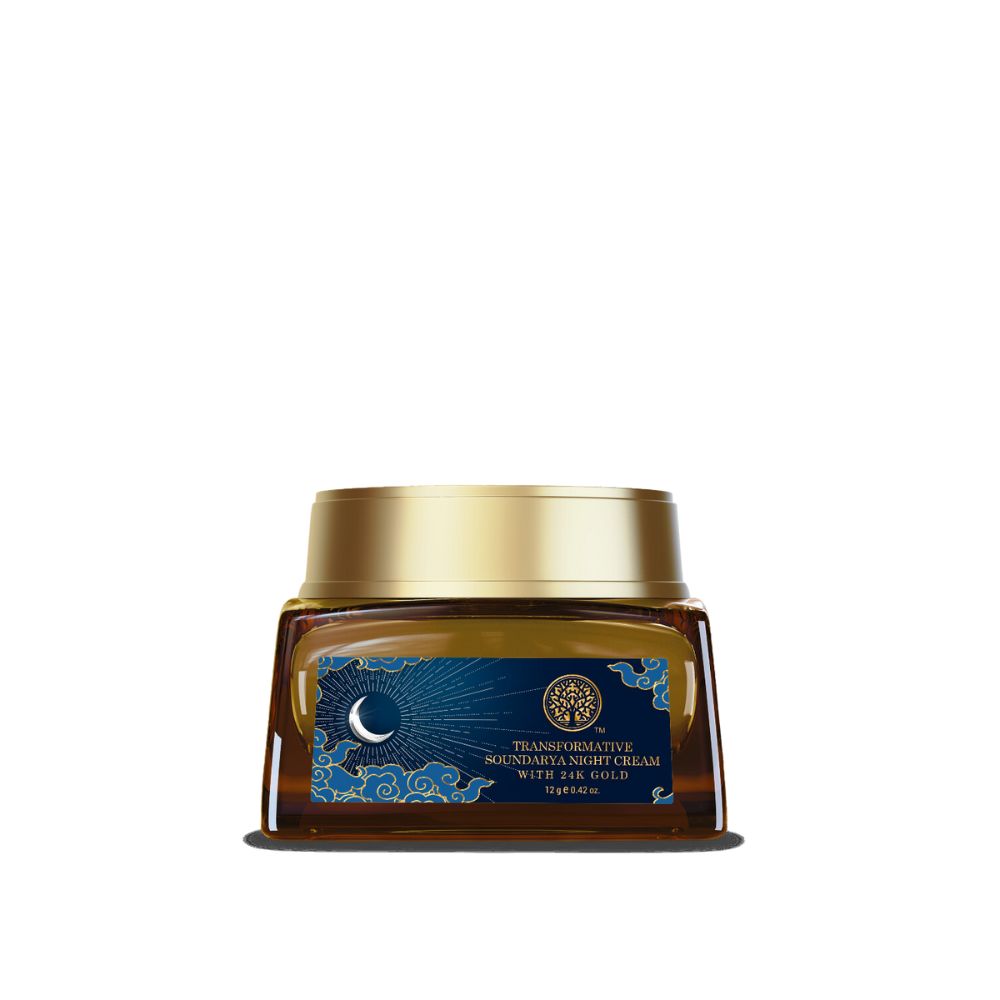 Forest Essentials Transformative Soundarya Night Cream With 24K Gold | 12 g