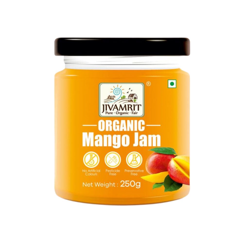 Jivamrit Organic Mango Jam | 250 GM