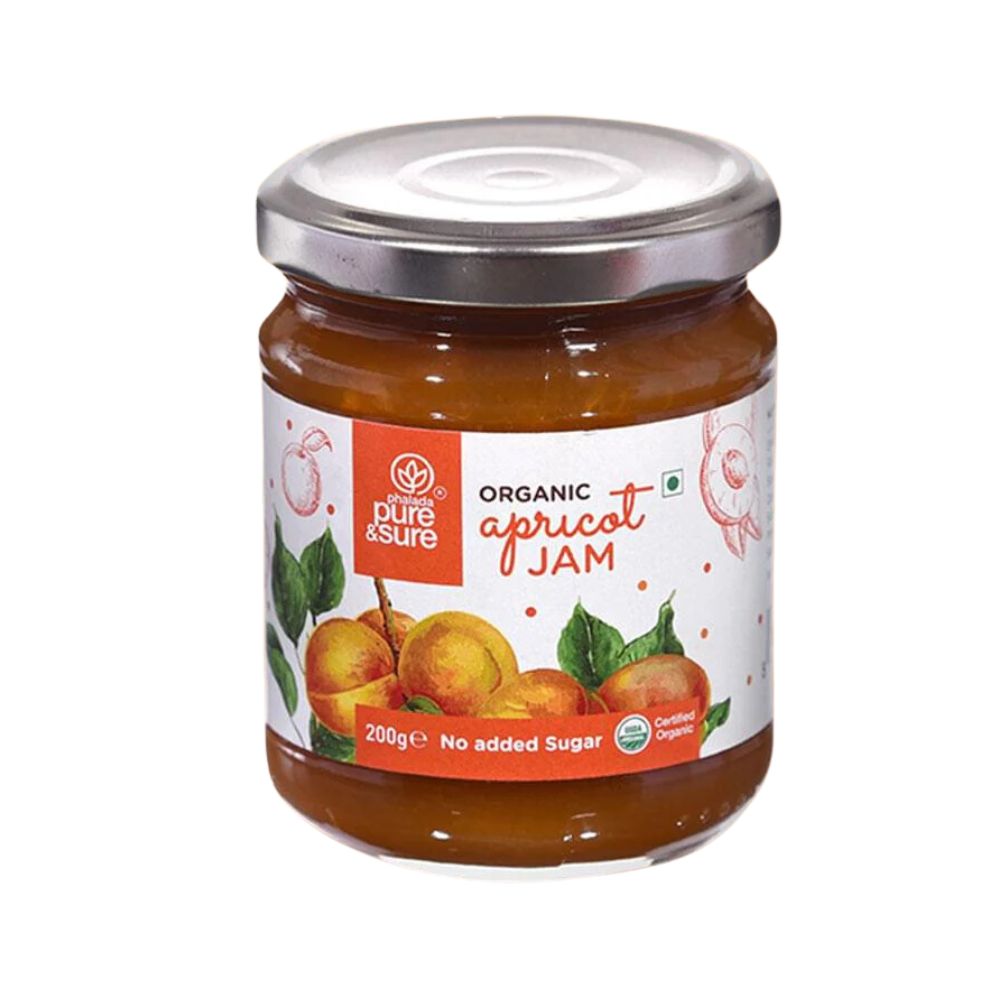 Pure & Sure Organic Apricot Jam | 200 g