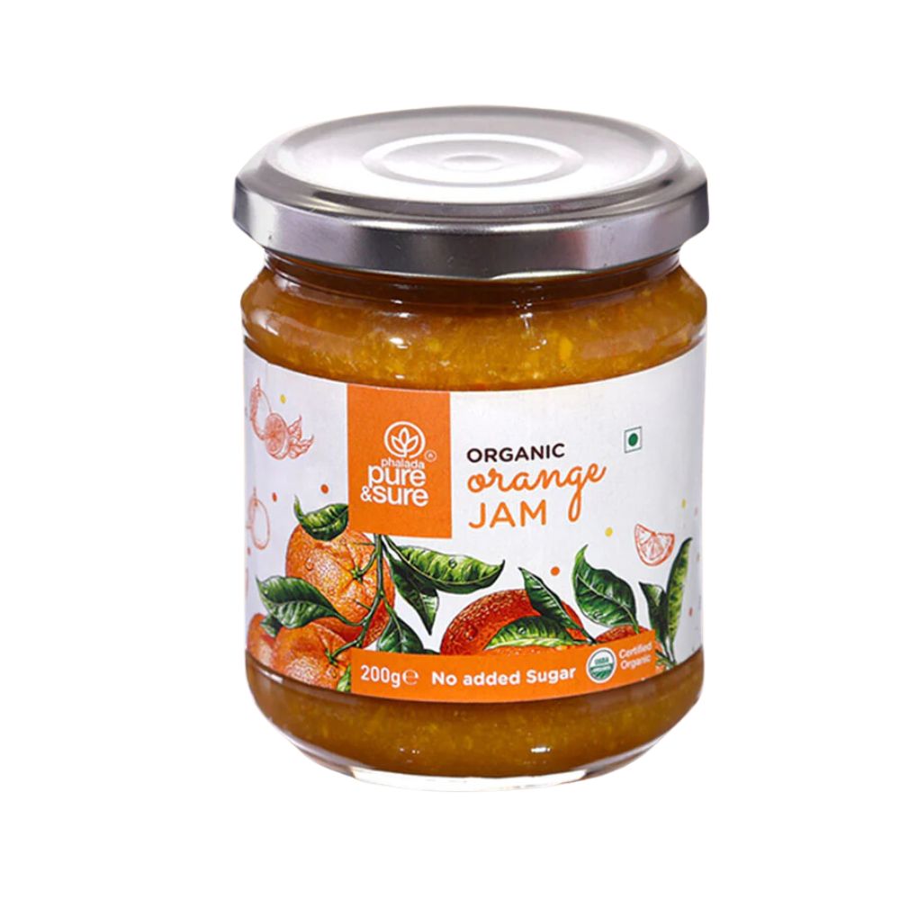 Pure & Sure Organic Orange Jam | 200 g