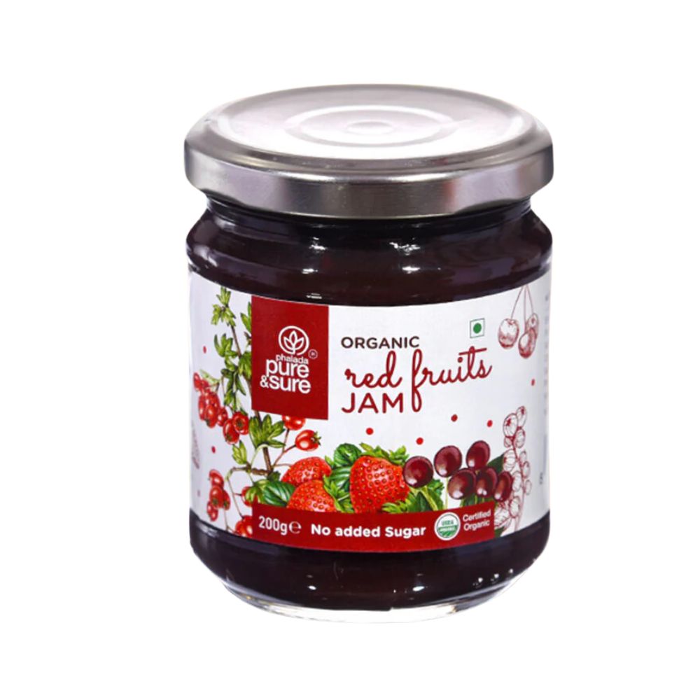 Pure & Sure Organic Red Fruit Jam | 200 g