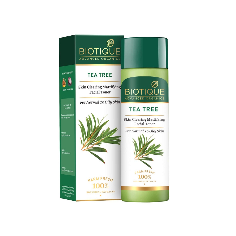 Biotique Organic Tea Tree Skin Clearing Skin Face Toner | 120 ml