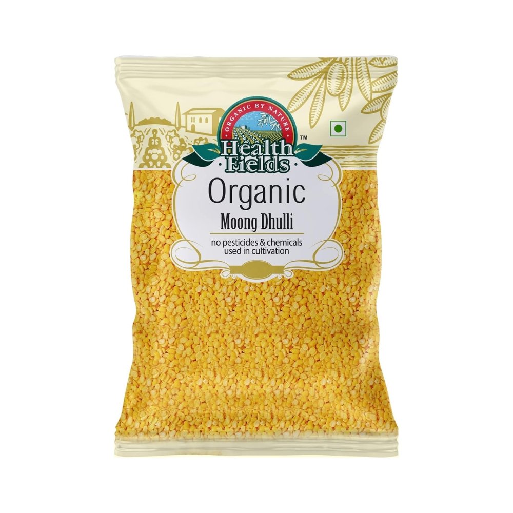 Health Fields Organic Masoor Malka (Red Lentil) | 1 KG, No Additives & Unpolished Dal