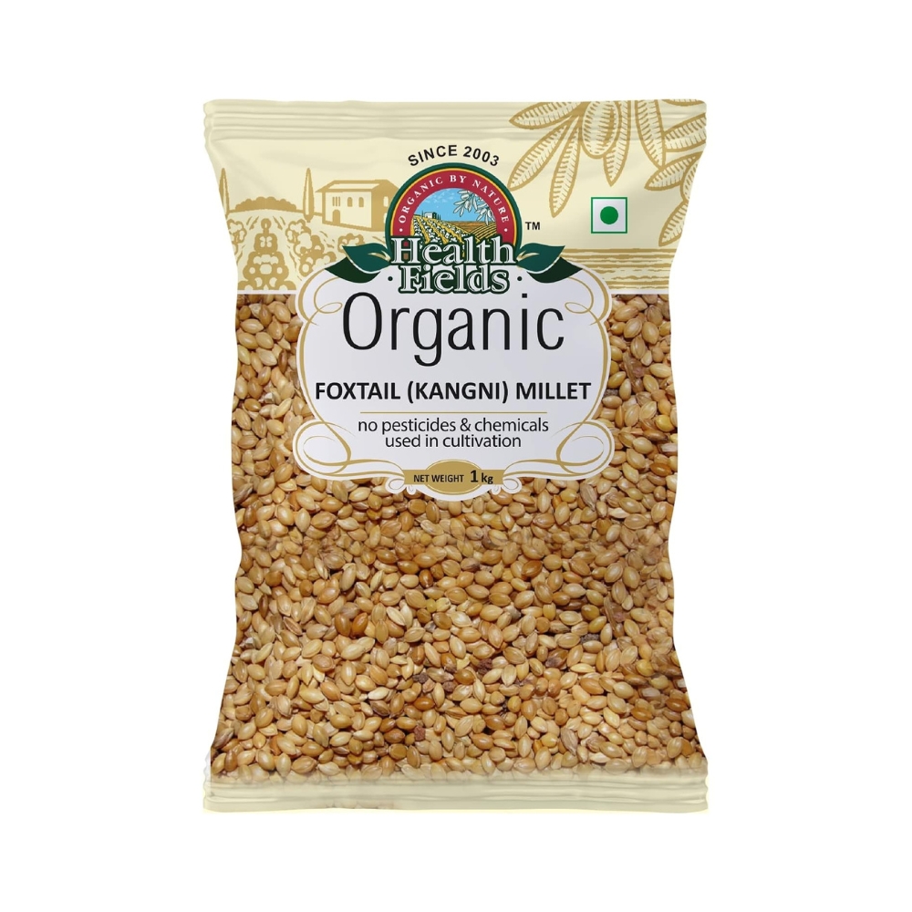 Health Fields Organic Foxtail Millet (Kangni Seeds) | 1 kg