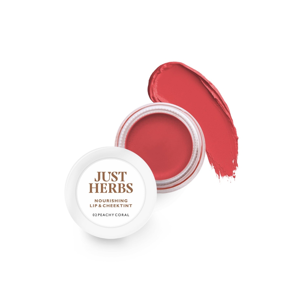 Just Herbs Ayurvedic, Natural Lip & Cheek Tint, Blush For Women | 16.3 g