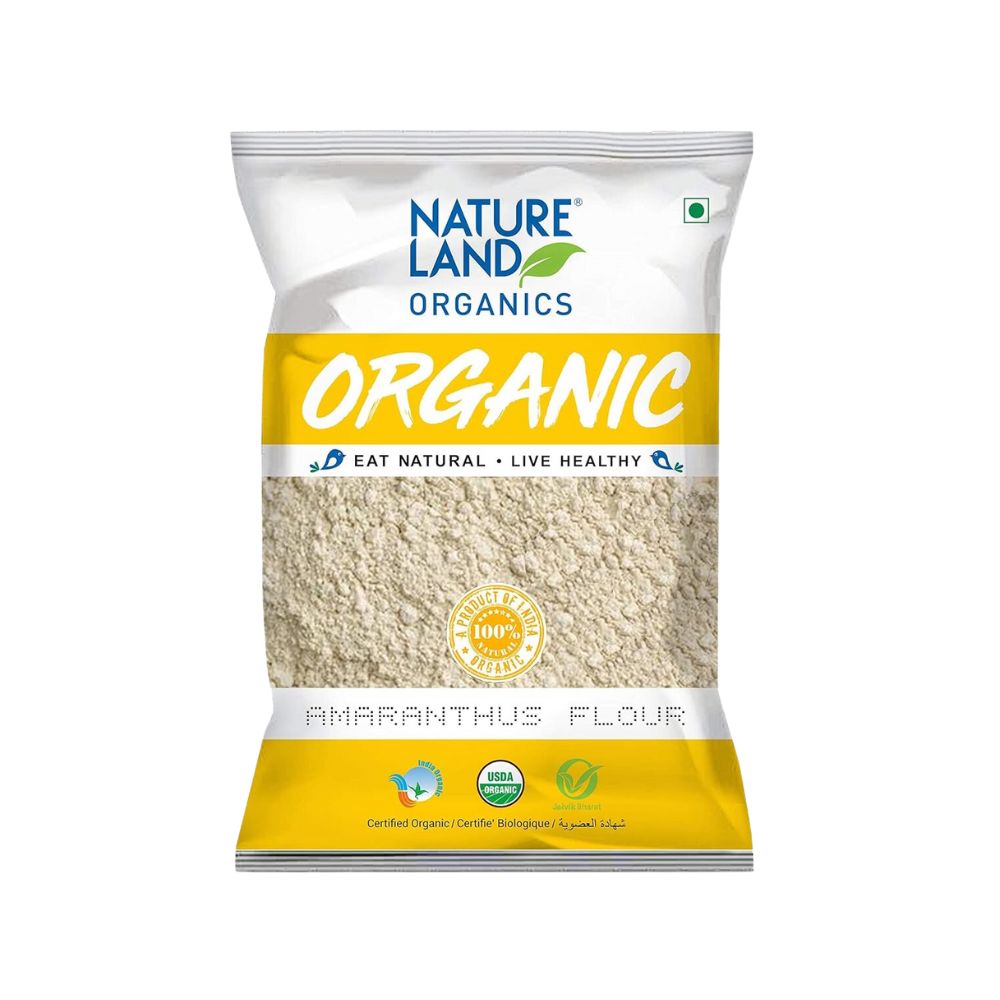 Natureland Organics Amaranthus Flour | 500 GM