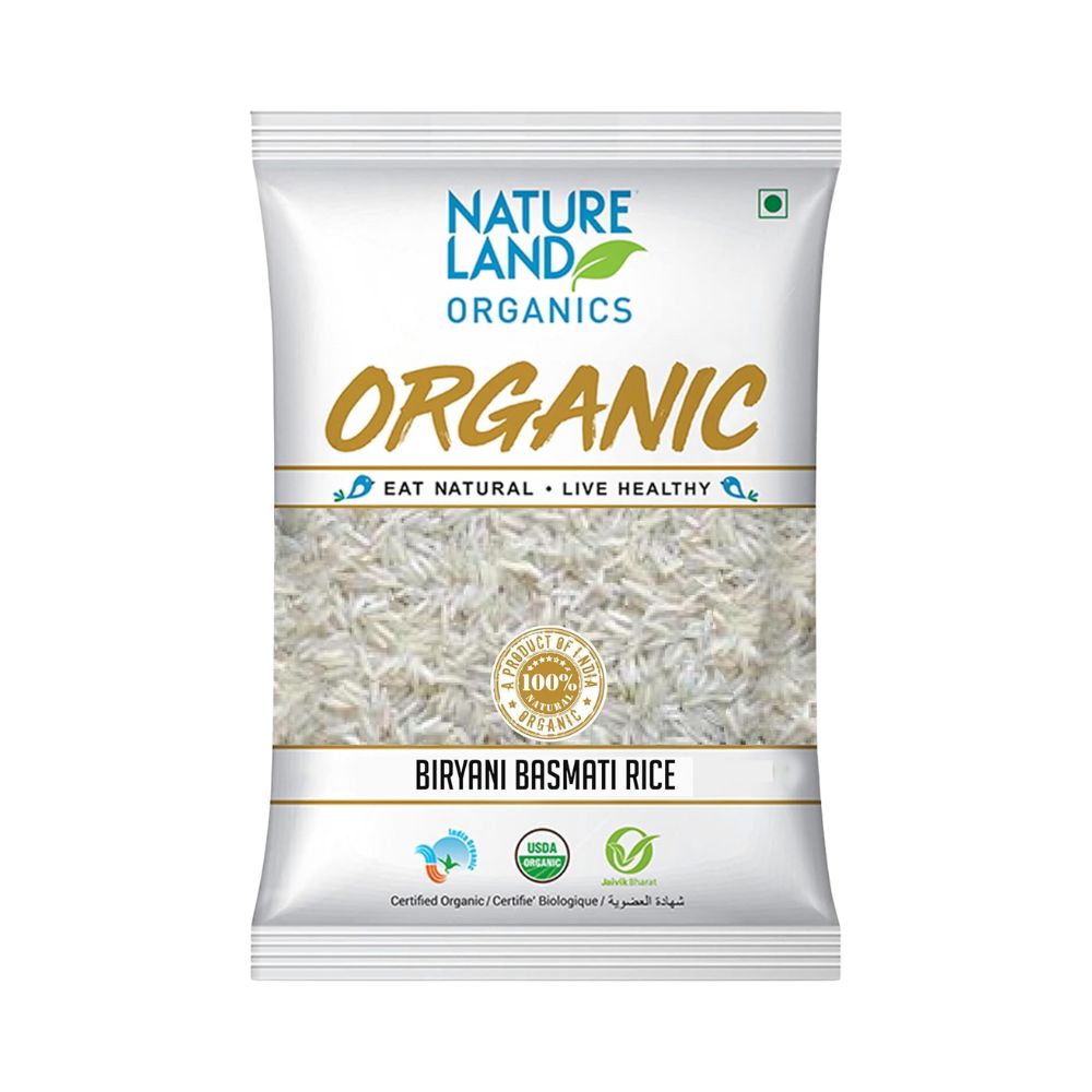 Natureland Organics Biryani Basmati Rice | 1 KG