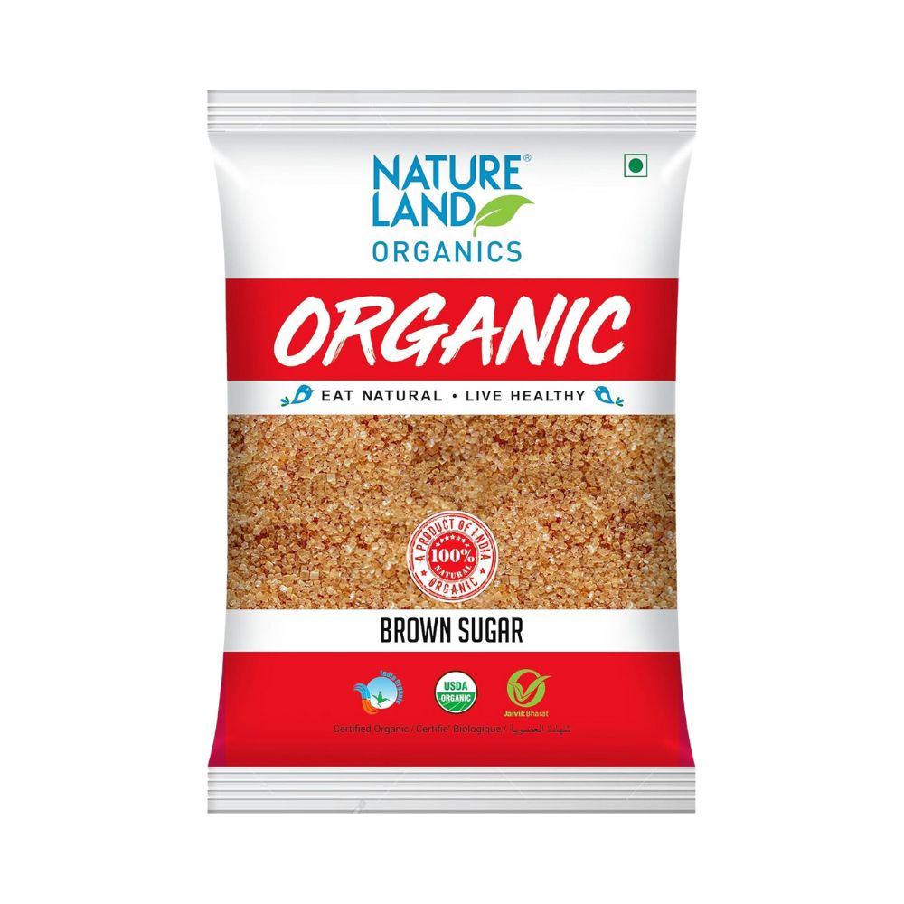 Natureland Organics Brown Sugar | 1 KG