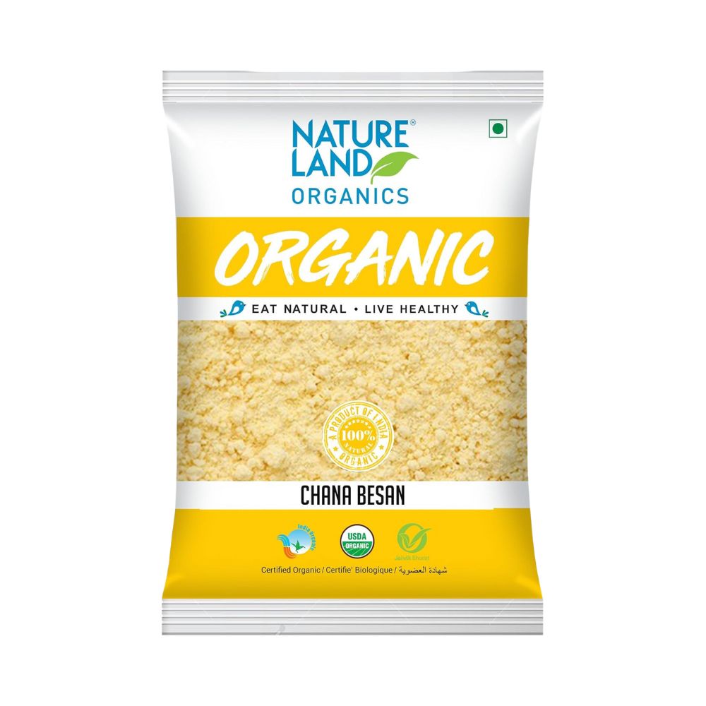 Natureland Organics Chana Besan | 500 g