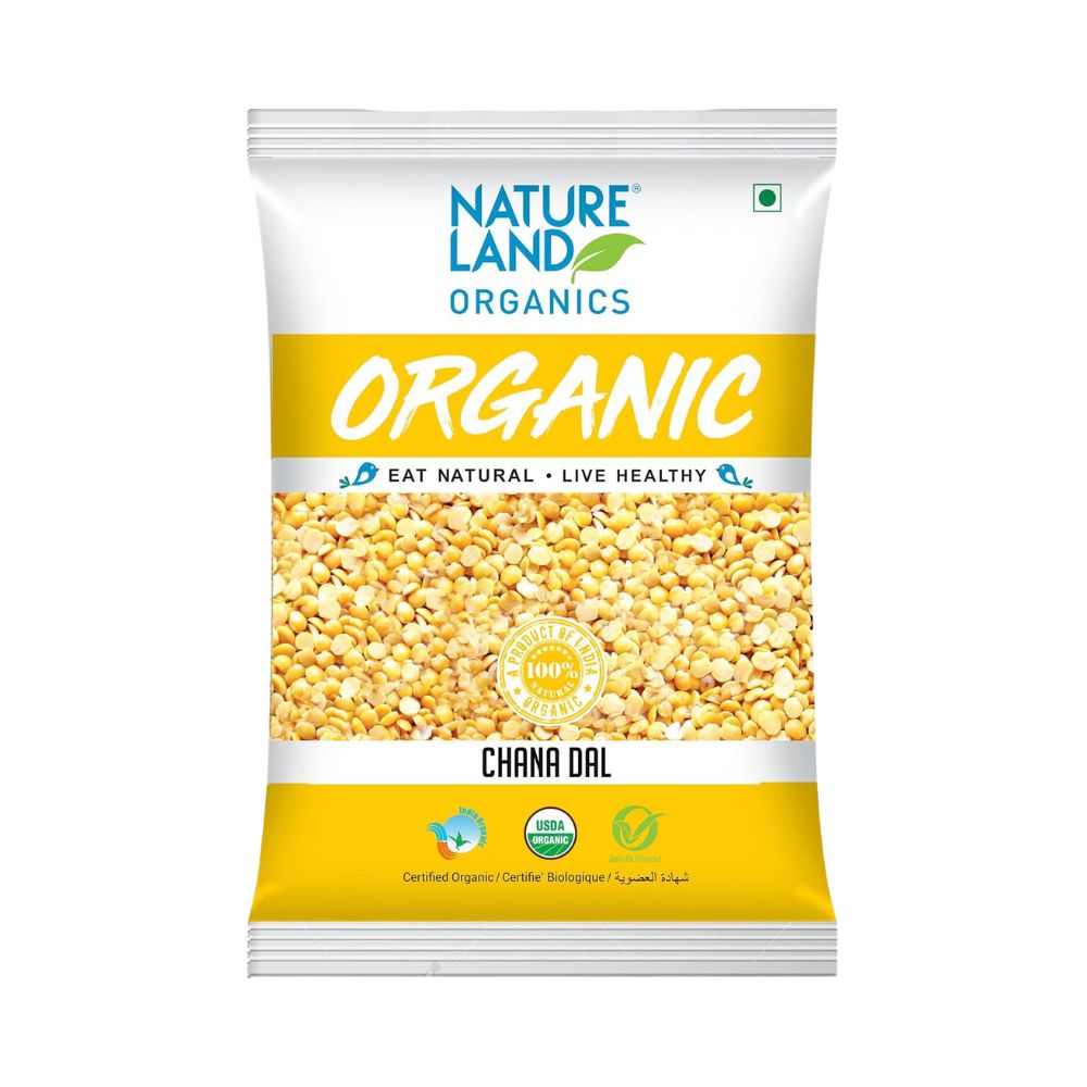 Natureland Organics Chana Dal | 1 KG