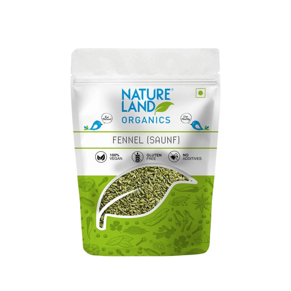 Natureland Organics Fennel (Saunf) | 100 GM