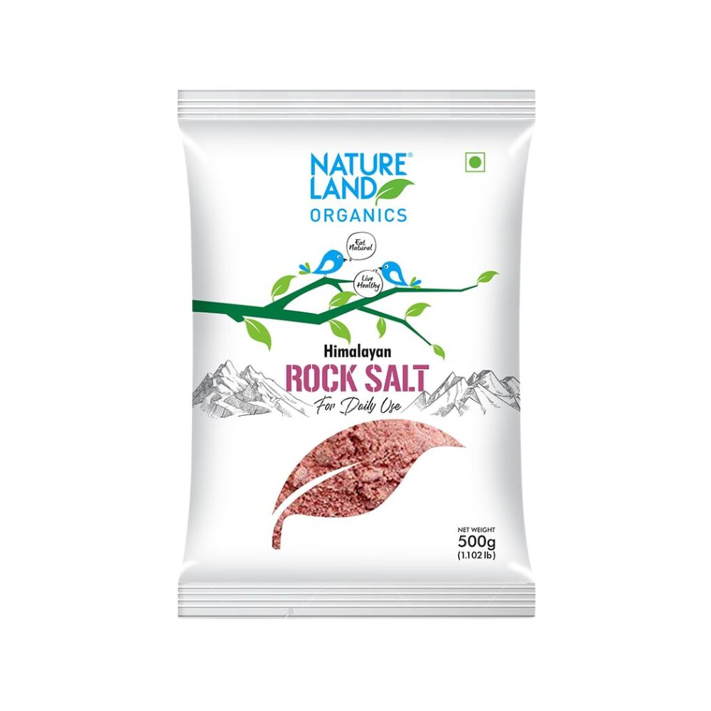 Natureland Organics Himalayan Pink Rock Salt