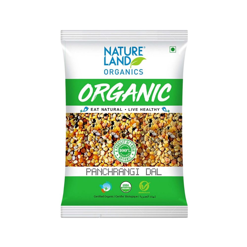 Natureland Organics Panchrangi Dal / Mix Dal | 1 KG