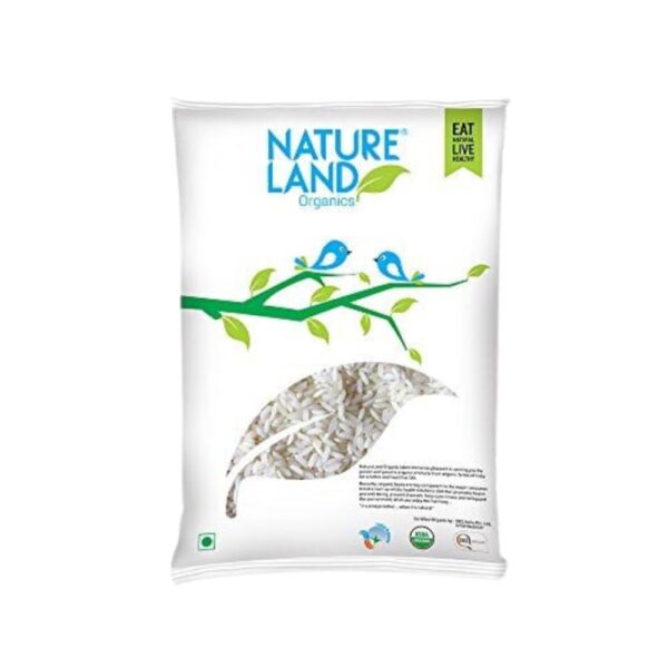 Natureland Organics Sona Masoori Rice | 1 kg