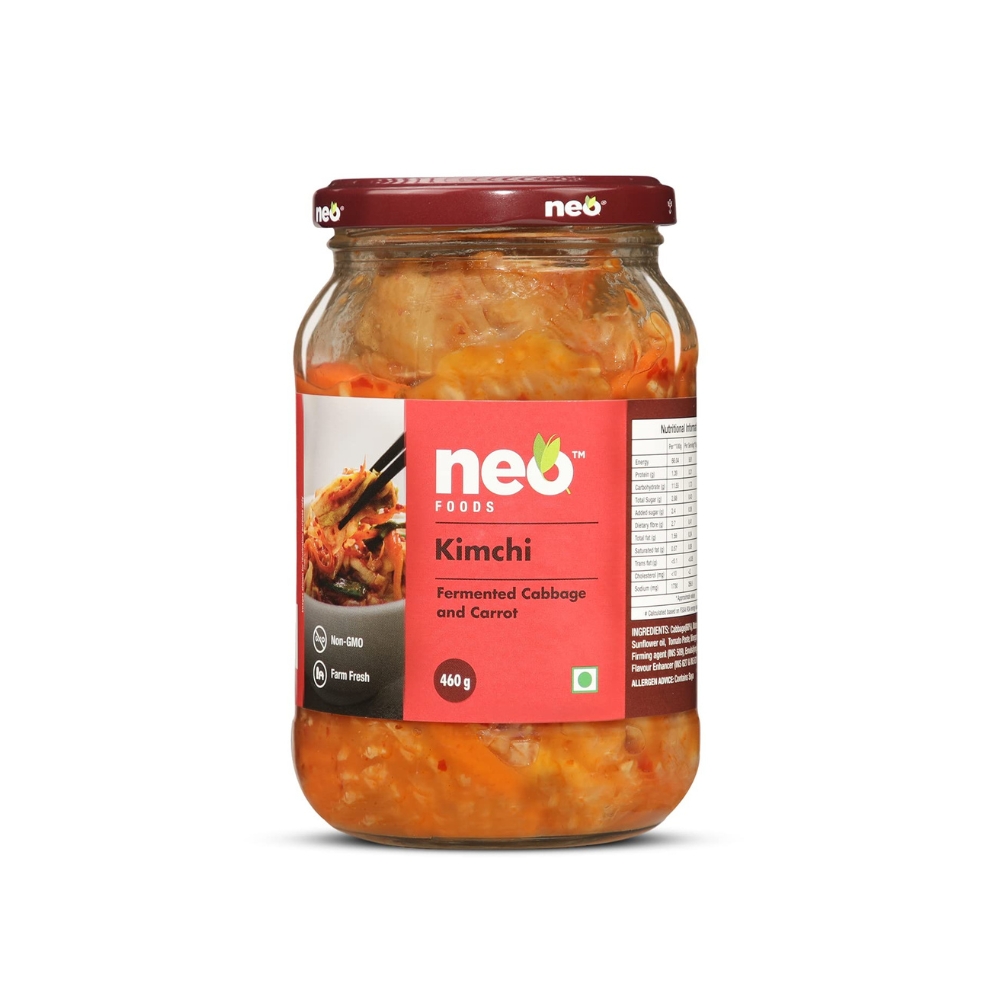 Neo Kimchi I Fermented Indian Cabbage & Carrot | 460g