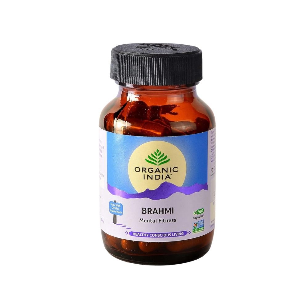 Organic India Ayurvedic Brahmicapsule | 60 Capsules