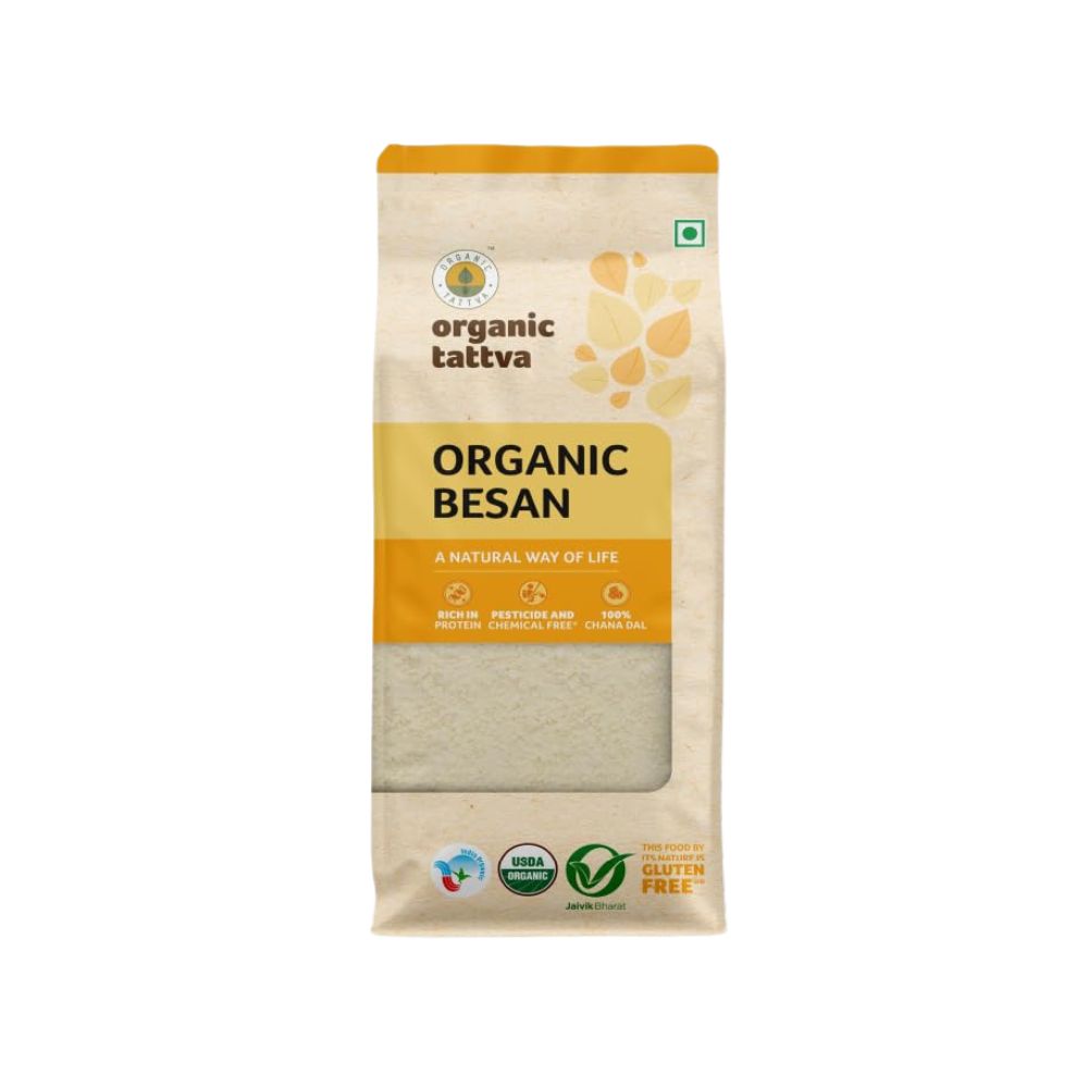 Organic Tattva Organic Gluten Free Besan | 500 g