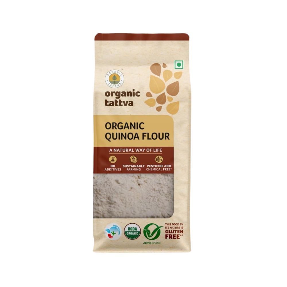 Organic Tattva Organic Quinoa Flour | 500 GM