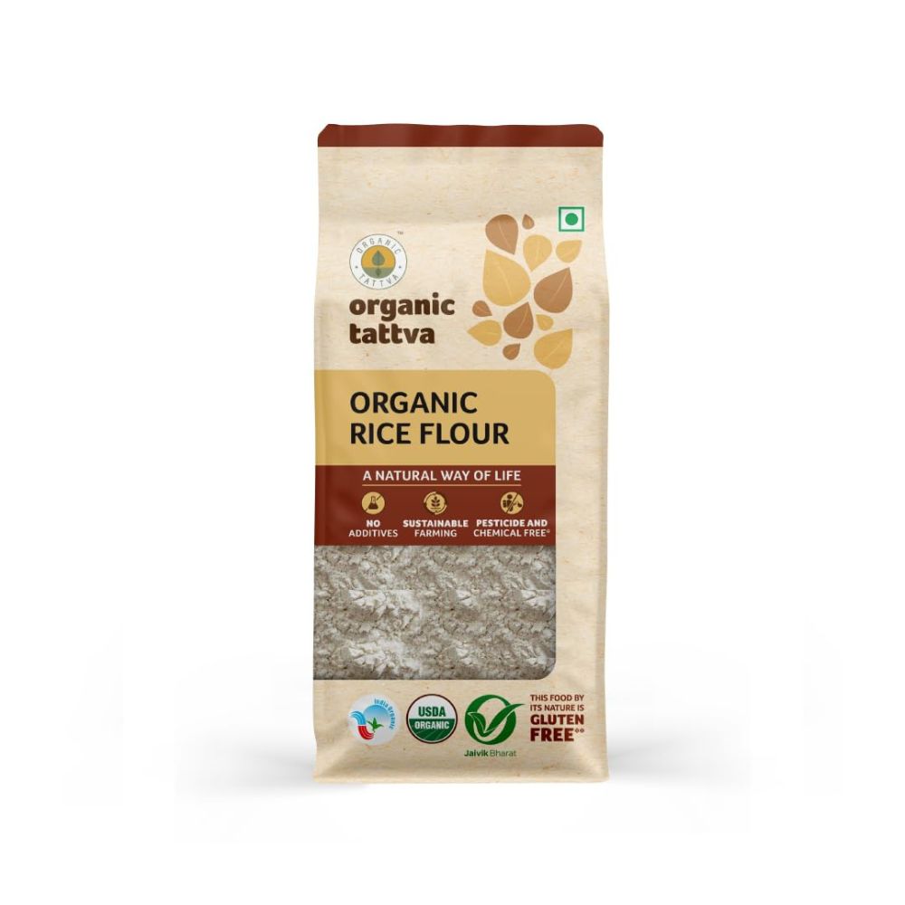 Organic Tattva Organic Rice Flour | 500 GM