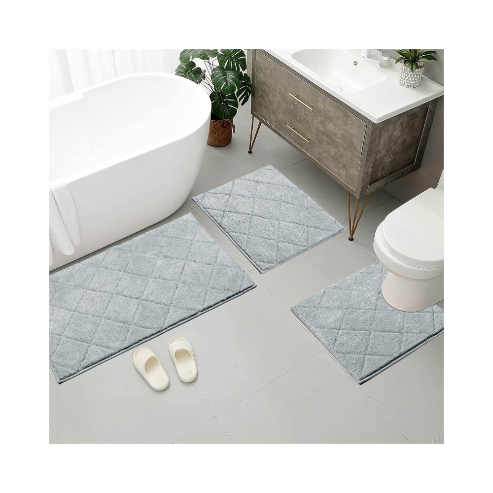 Saral Home Easy Living Organic Antiskid Bathmat | 1900 g