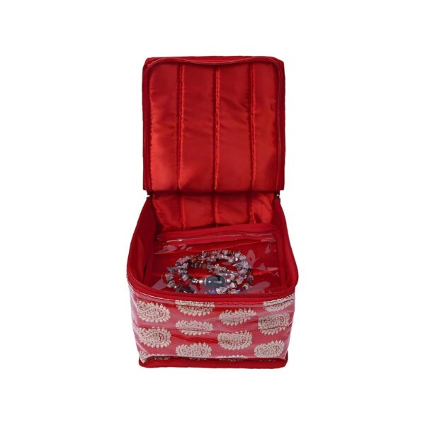 Kuber Industries Brocade Jewellery kit | 400 g