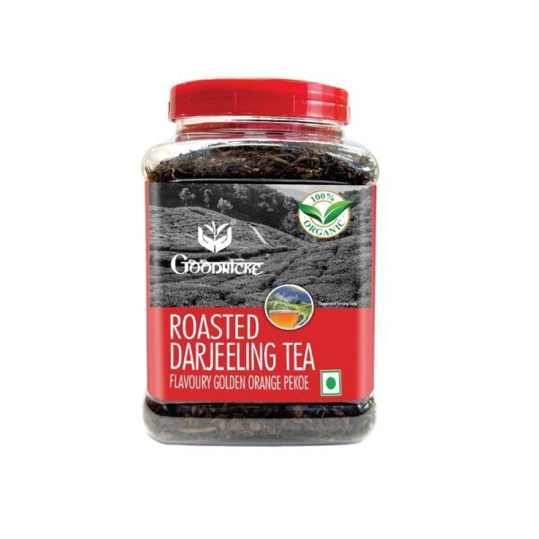 Goodricke Roasted Organic Darjeeling Tea Jar | 250 g