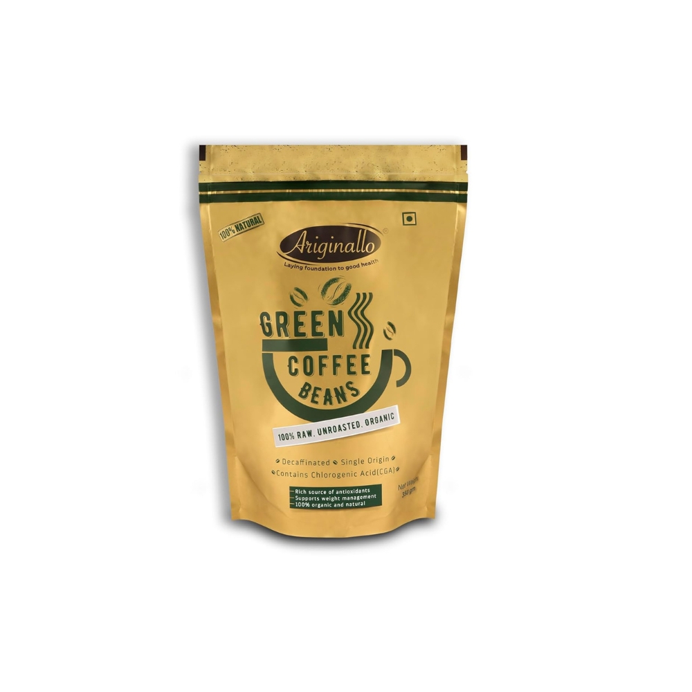 Ariginallo Organic Green Coffee Beans for Weight Loss | 350 g