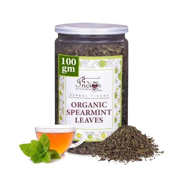 The Indian Chai Organic Spearmint Herbal Tea | 100 g