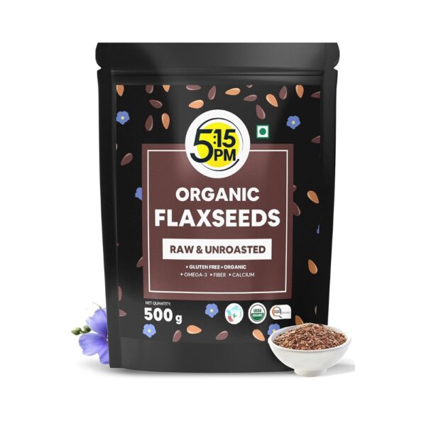 5:15PM Organic Flax Seeds | 500 g