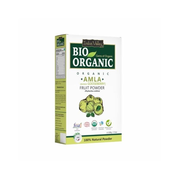 Indus Valley Bio Organic Amla  Gooseberry Fruit | 100 g