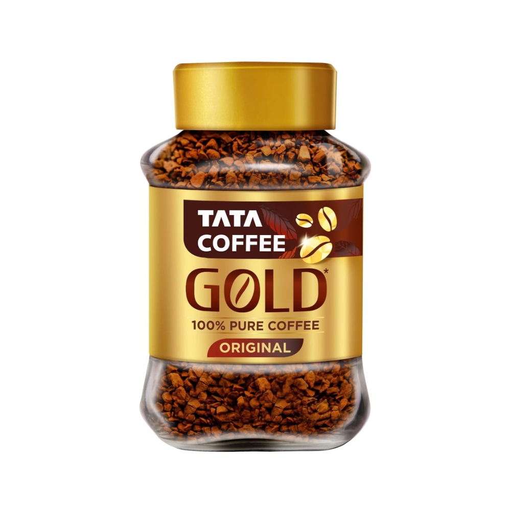 Tata Coffee Gold Original Instant & Pure Coffee Jar | 95 GM