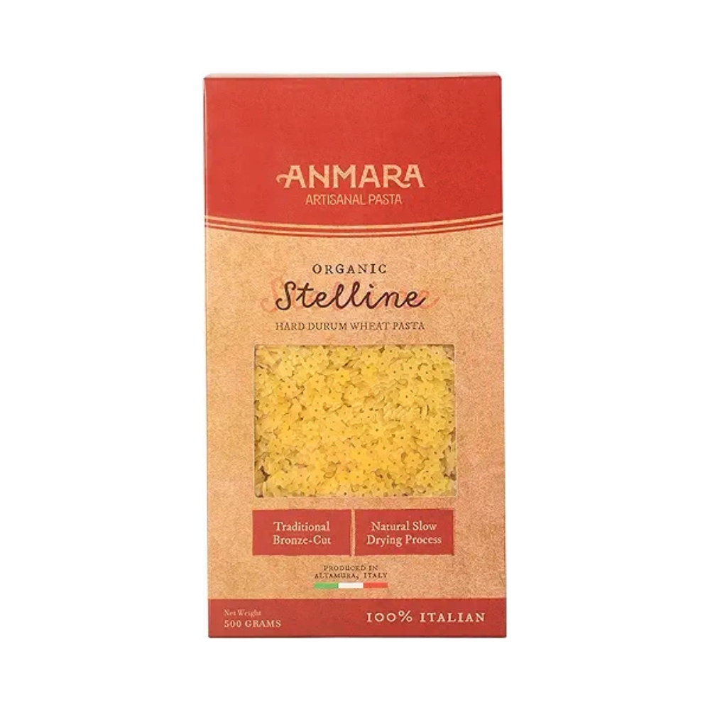 ANMARA Artisanal Pasta,Organic Stelline | 500G