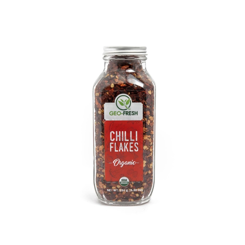 Geo-Fresh Organic Chilli Flakes | 150 g